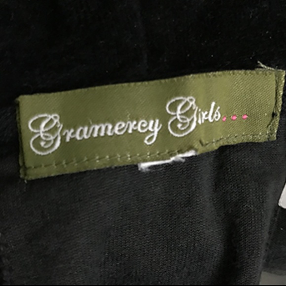 Gramercy Girls Stud Neck Hoodie Velvet Jacket L - Picture 5 of 6